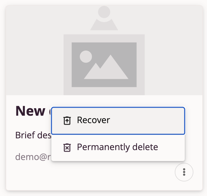 Deleted Course Operations